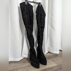 Jeffrey Campbell Thigh High Boots